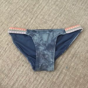 Blue pattern Bathing Suit Bottom